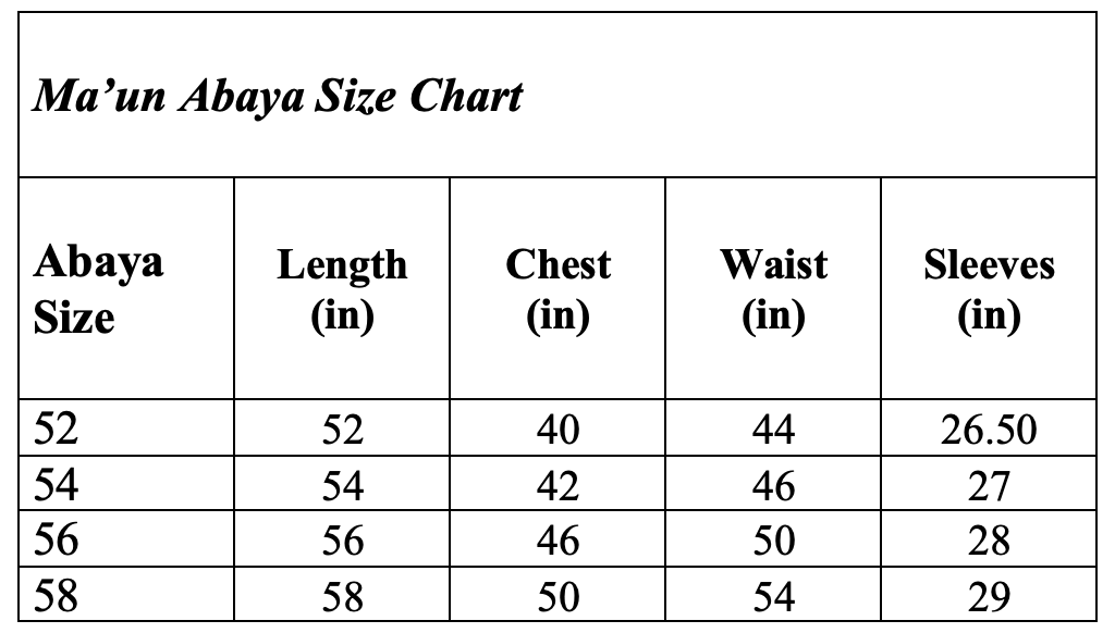 Ezraa Abaya